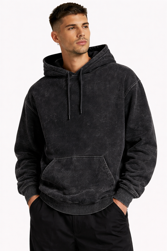 Unisex Acid Washed Hoodie